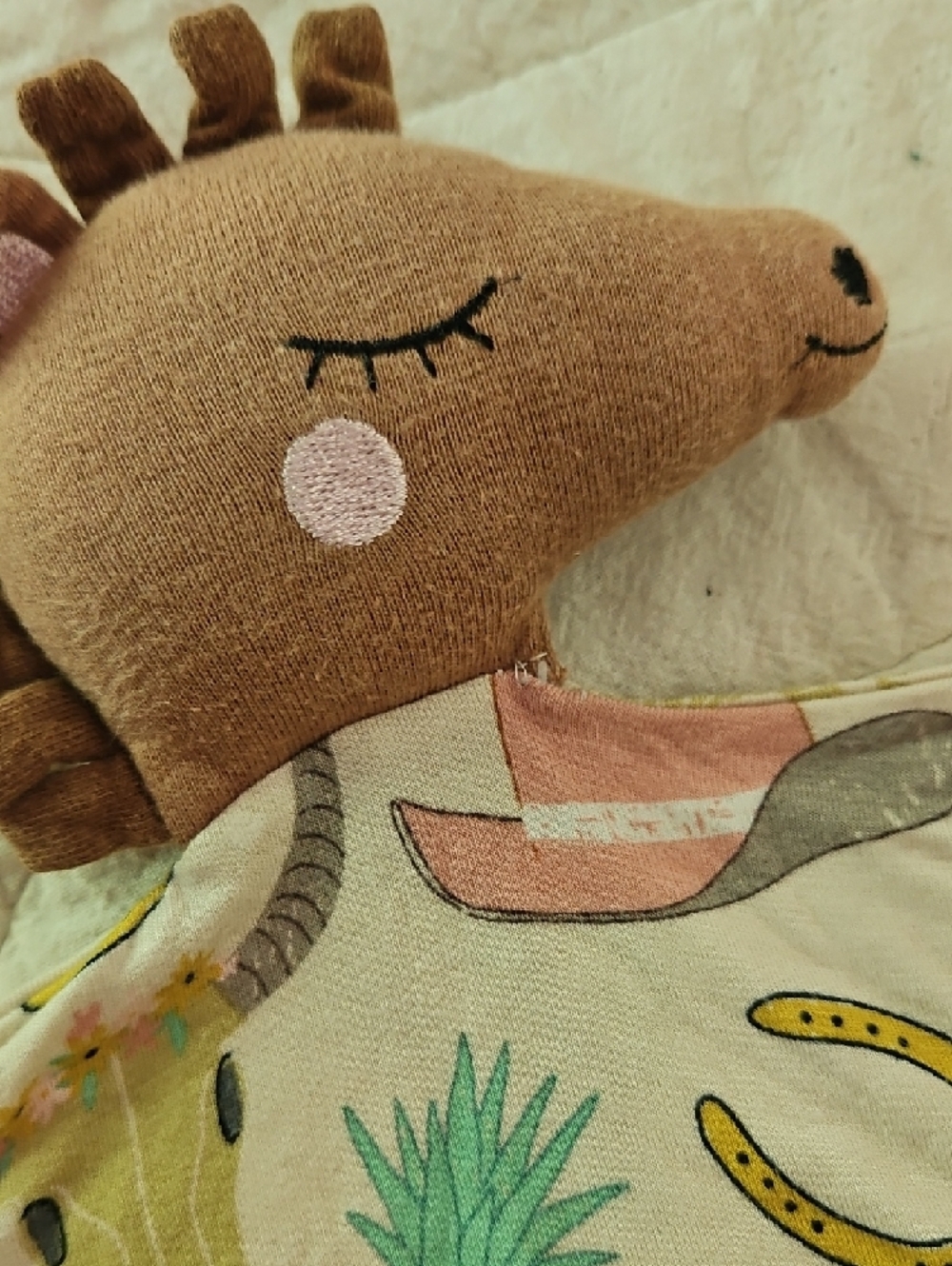 Little Sleepies Ready To Rodeo Lovey - Picture 2 of 2